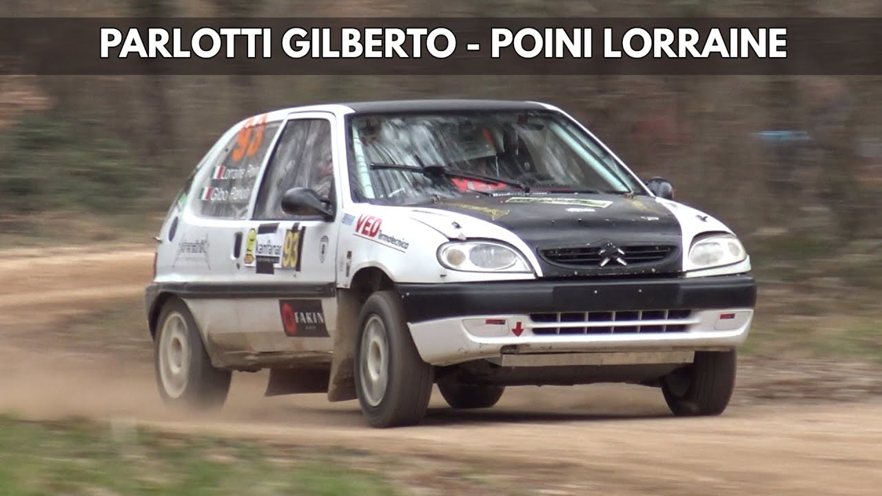 Parlotti Gilberto - Poini Lorraine / Citroen Saxo / 7.Rally Day Due Castelli 2025.