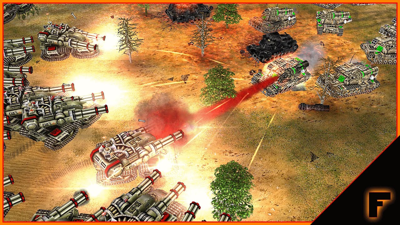 Contra | 50 Guan Yus vs 50 Karakurts | Command and Conquer Generals