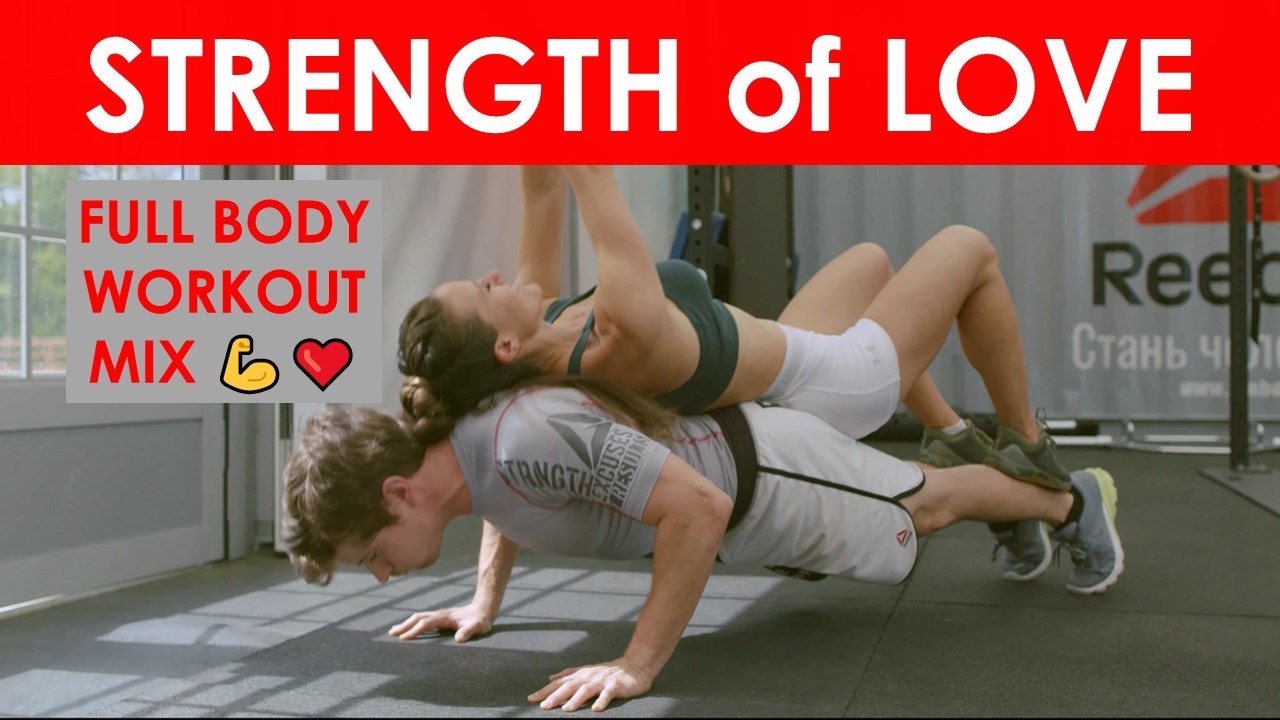 Strength of Love Workout 💪❤️ | Full Body Cardio & Strength for Couples | Gym Motivation