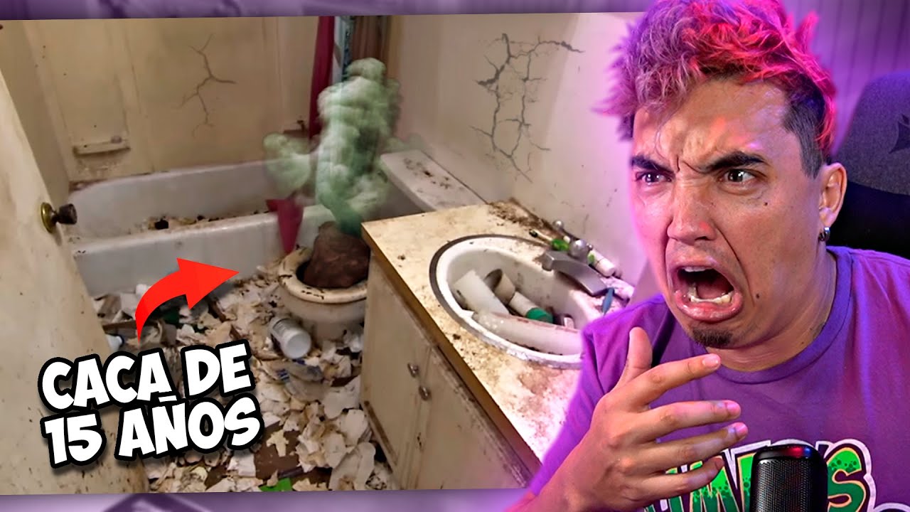NO LIMPIA EL BAÑO HACE 15 AÑOS, ACUMULADORES COMPULSIVOS 🤮