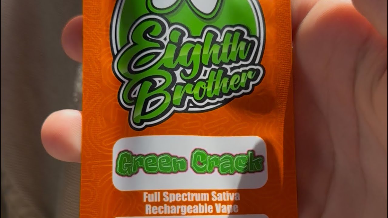 Eighth Brother Green Crack Disposable|Review|