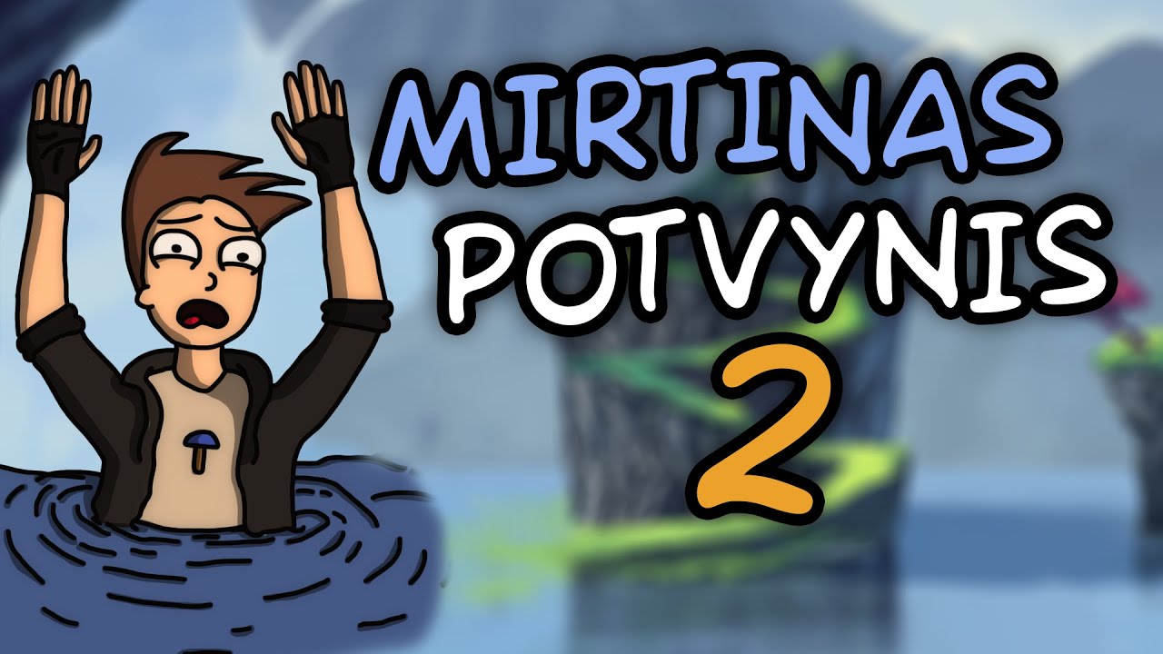 MINECRAFT PABĖGIMAS NUO MIRTINO POTVYNIO 2!