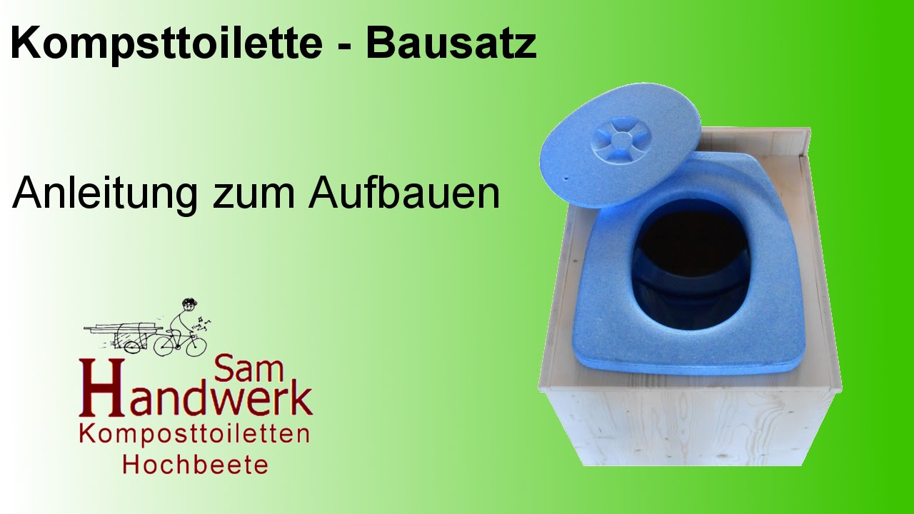 Komposttoilette selber bauen, -Der Bausatz-