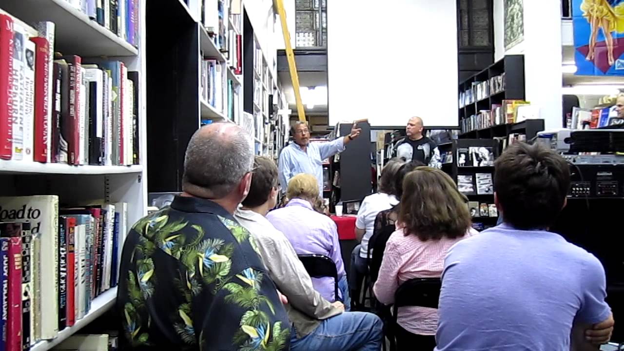 (3/3) Scott Michaels and Chris Epting talk old Hollywood at Larry Edmunds Bookshop