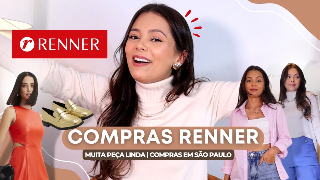 COMPRINHAS E RECEBIDOS RENNER | tudo que trouxe de SP✨