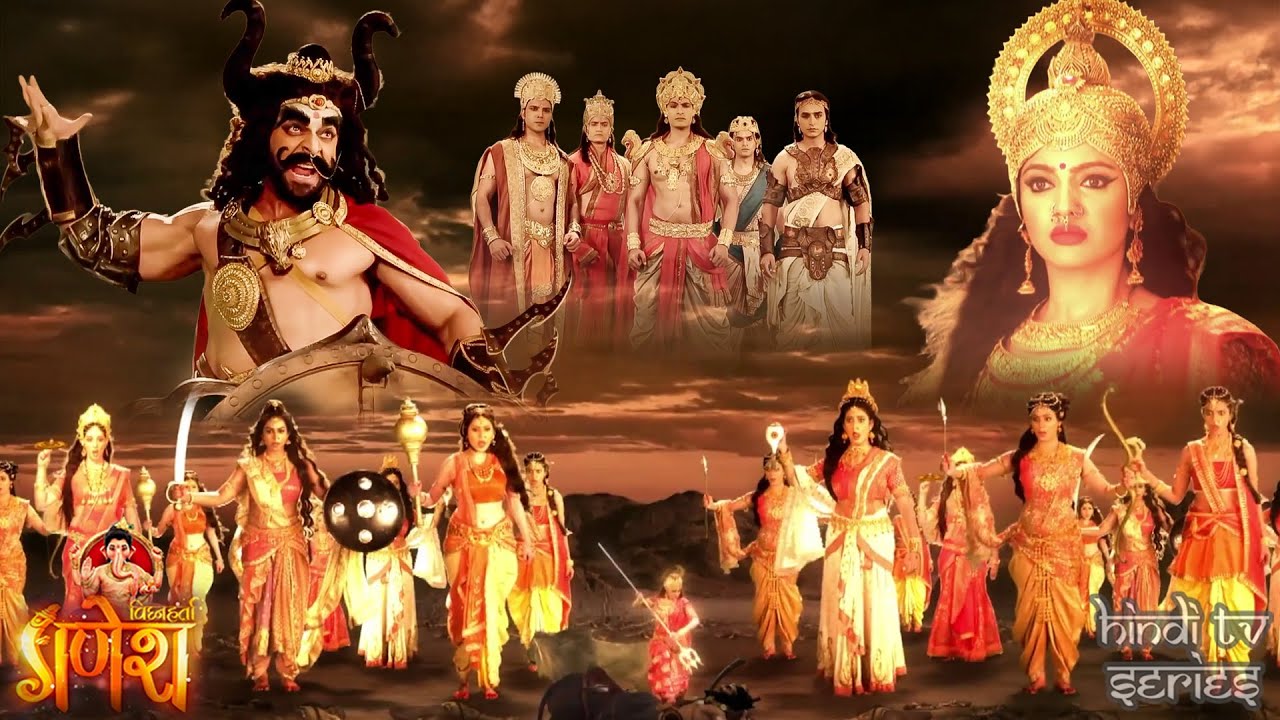 थर थर कांपने लगी युद्धभूमी... जब महिषासुर ने आदिशक्ती को ललकारा  | Vighnaharta Ganesh | Maha Episode