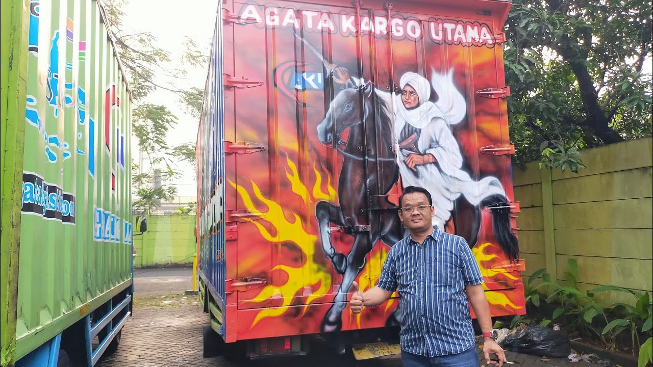 Request Konsumen, Lukis Airbrush FULL di mobil BOKnya. (AKU) 👍👍