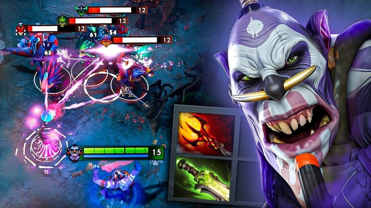 Witch Doctor за 7.40c 🔥 39 убийств Dagon + Ethereal Blade одним выстрелом за 7.40c Dota 2