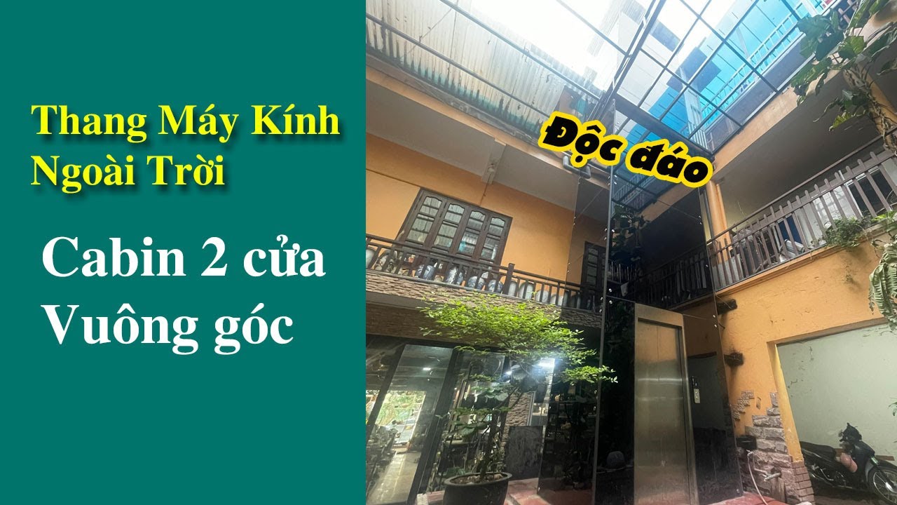 Thang Máy Kính Ngoài Trời, Tận Dụng Không Gian Sân Vườn
