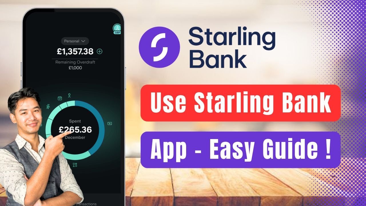 How to Use Starling Bank App ! Easy Steps
