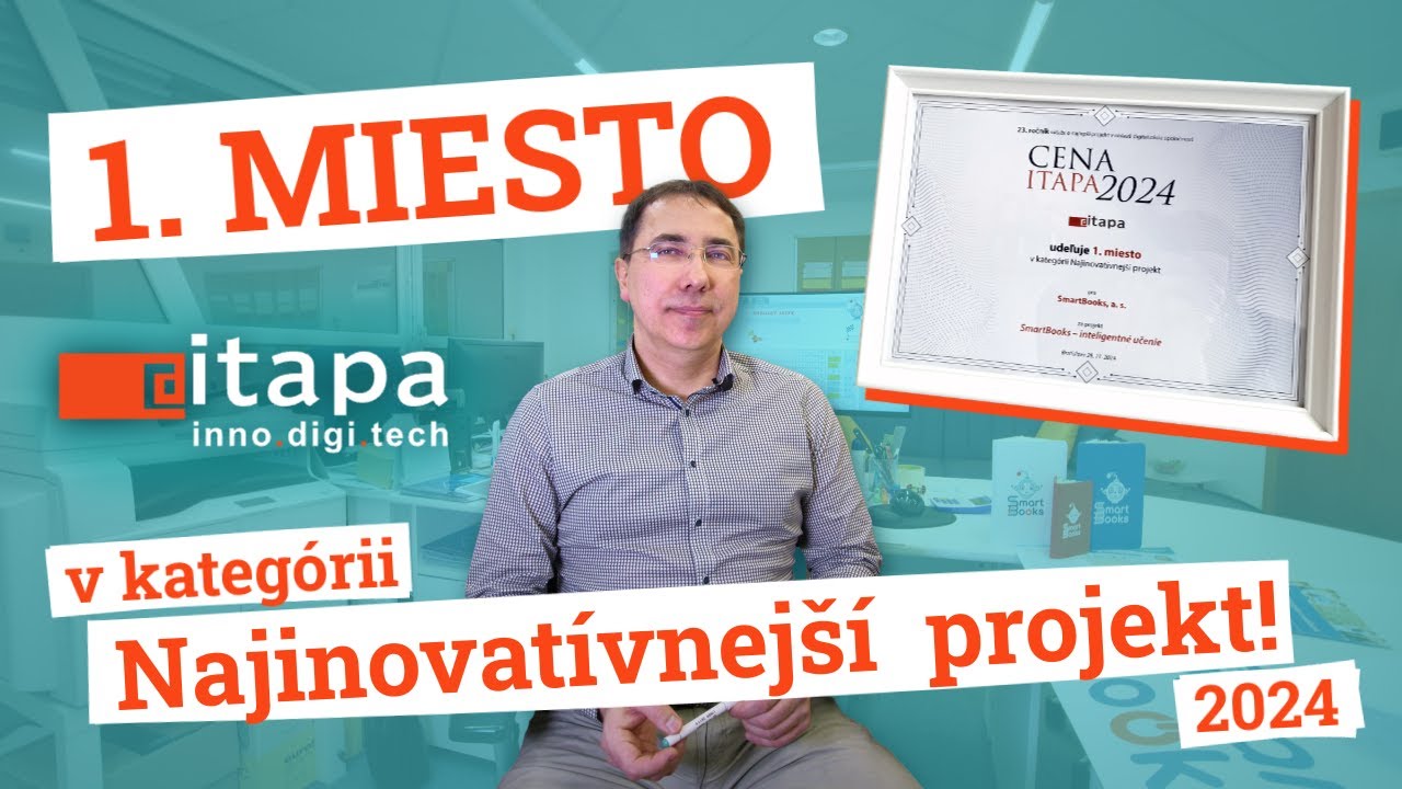 SmartBooks 1. miesto ITAPA 2024 - Prezentácia Peter Belan