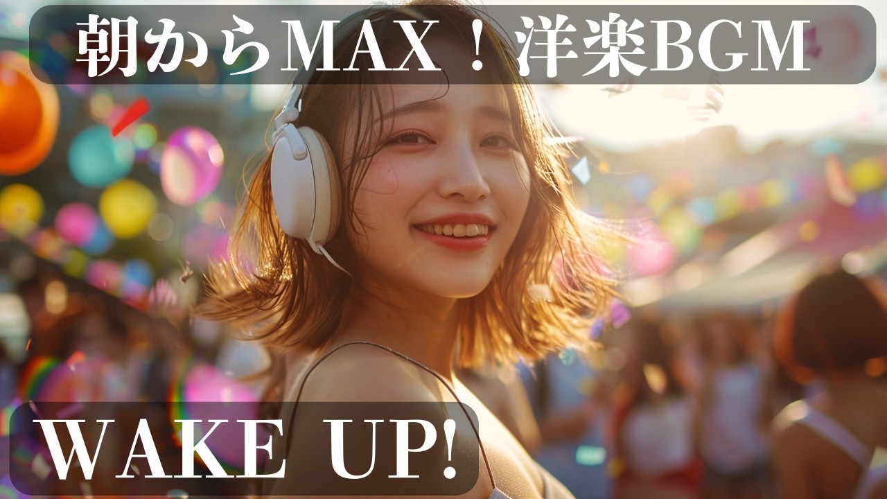 WAKE UP! Morning Motivation Music | 朝からMAX！洋楽BGM