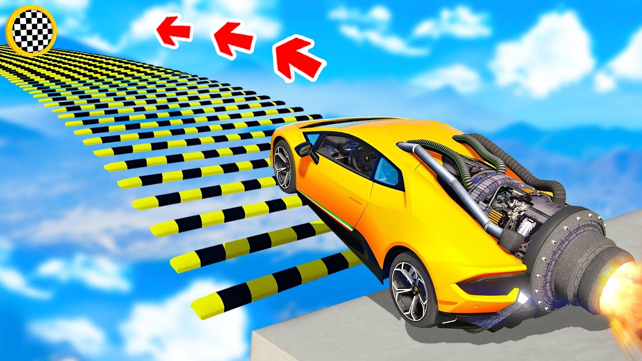 Testing Cars vs Speed Bumps in GTA 5!