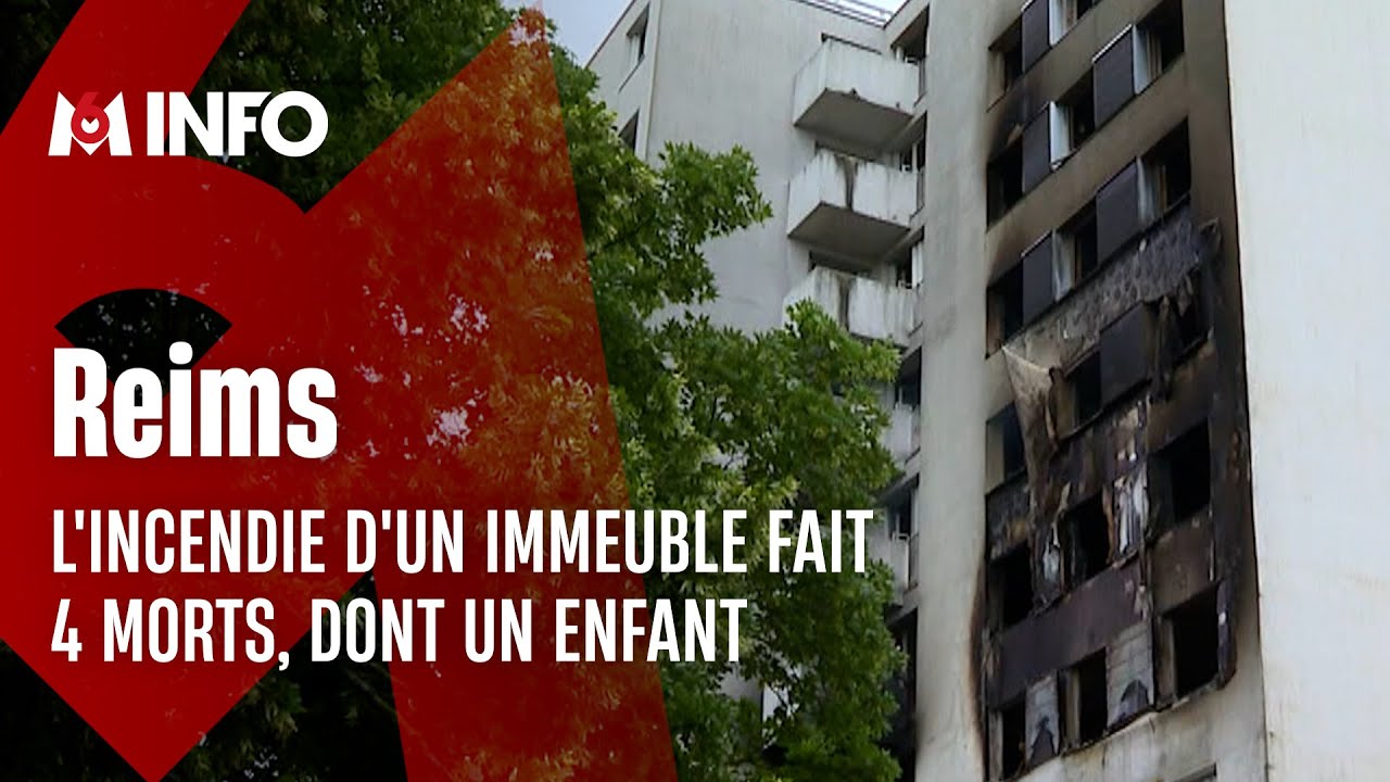 Un incendie à Reims fait quatre morts, dont un enfant
