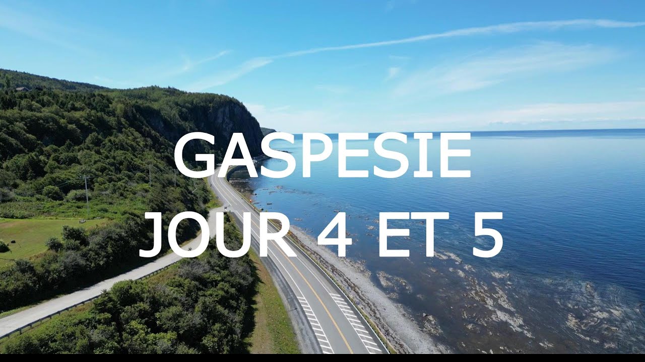 GASPESIE EN MOTO JOUR 4 ET 5
