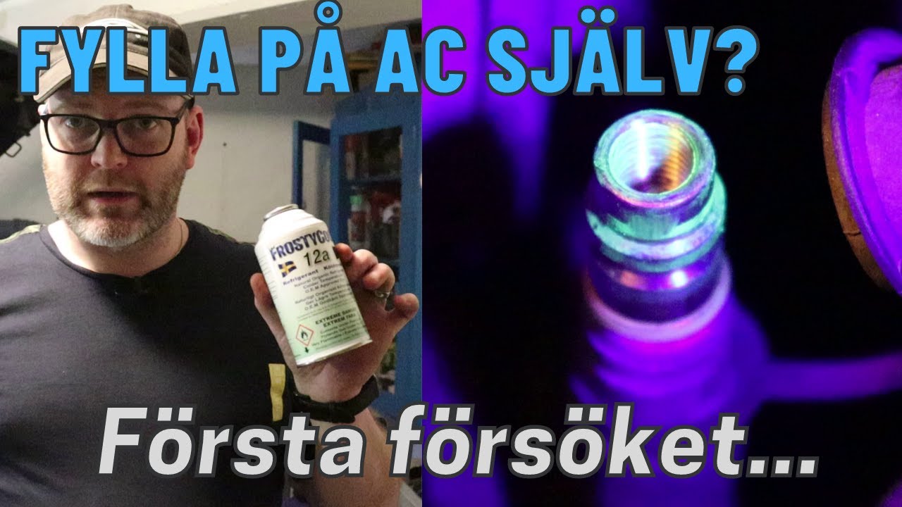 Fylla på AC själv - Del 1, Går bra eller?