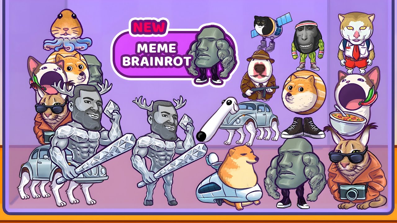 Merge Fellas Italian MEME Brainrot | NEW UPDATE – Max Level Gameplay