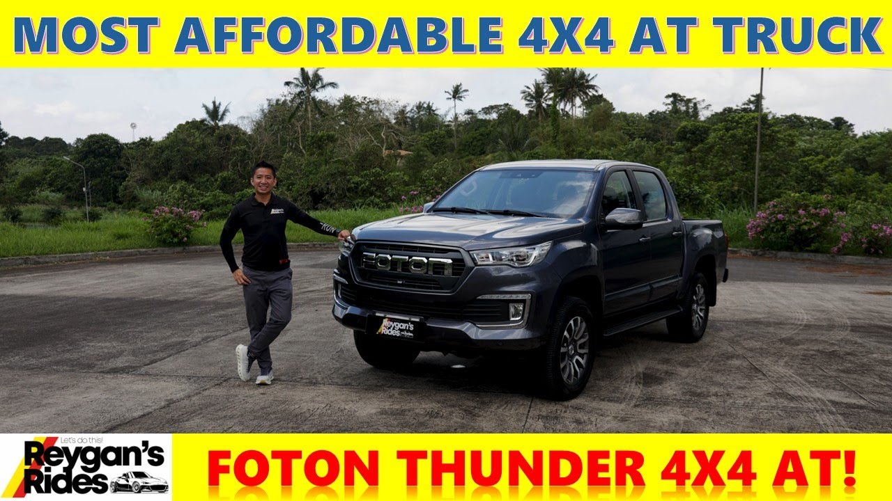 The Foton Thunder 4x4 AT Is The Every Man's Workhorse Truck! [Car Review]