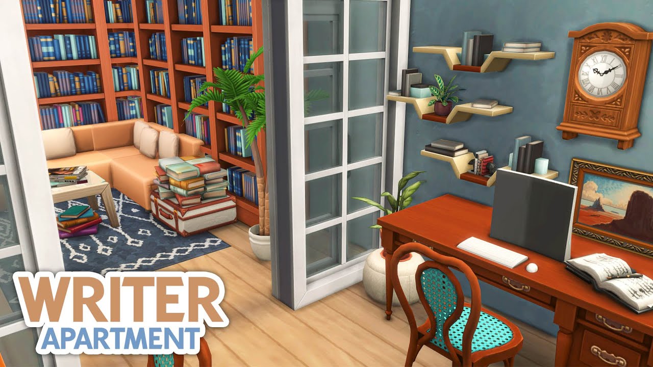 Квартира писателя // The Sims 4 Быстрая сборка: Ремонт квартиры