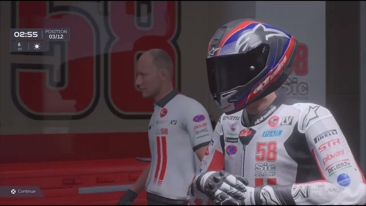 From Moto3 to Moto2 - Career mode - MotoGP 25