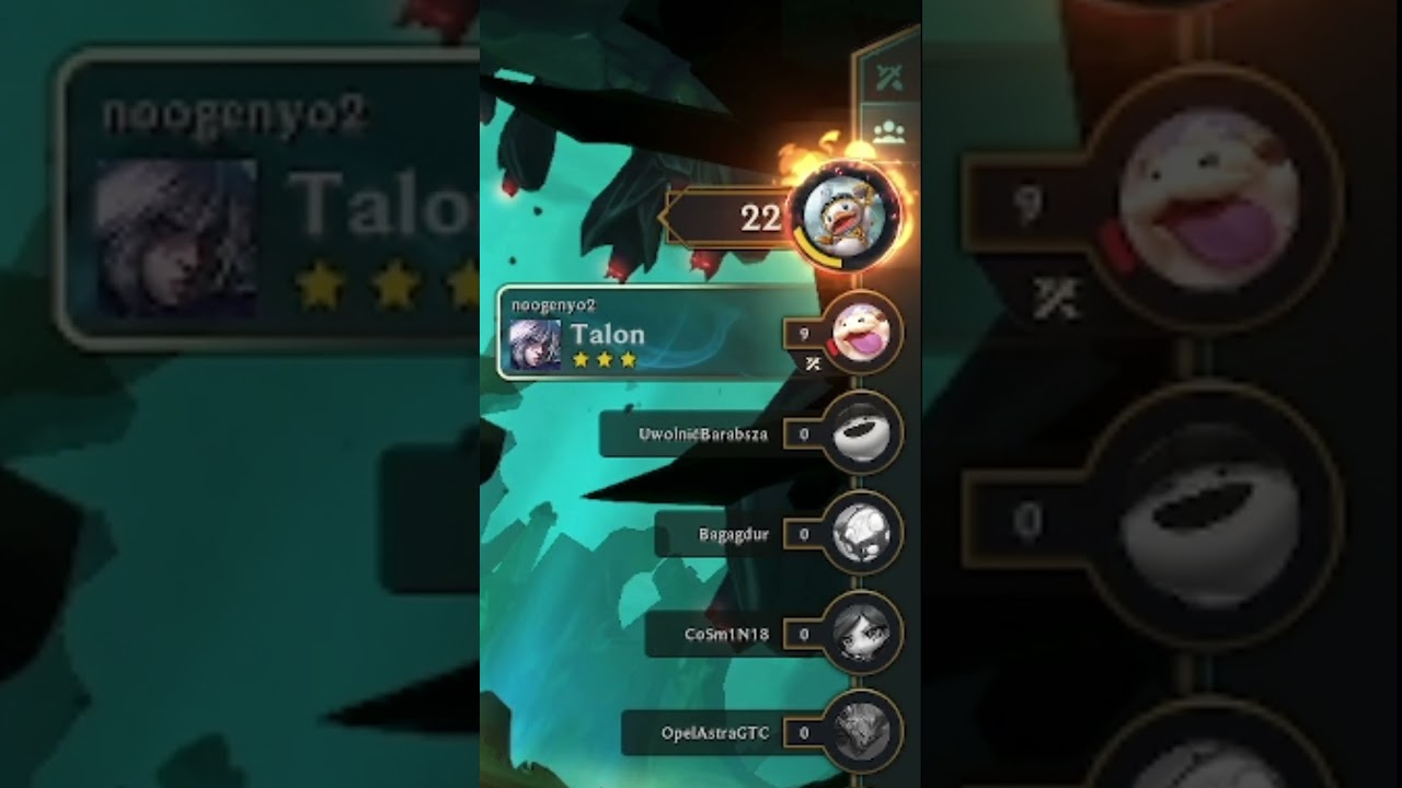 3⭐ Kayle VS  3⭐ Talon | TFT set 4.5! 