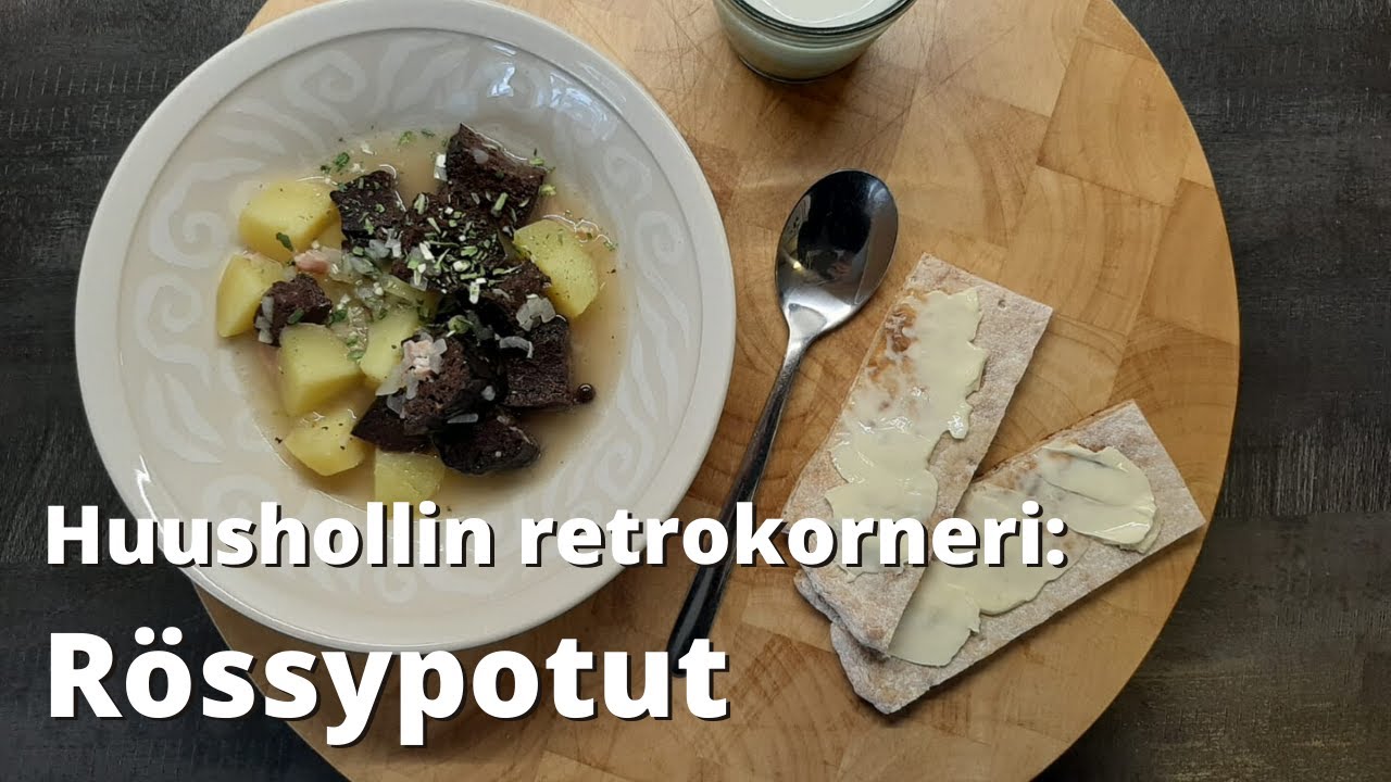 R&ouml;ssypotut &ndash; oululainen perinneruoka