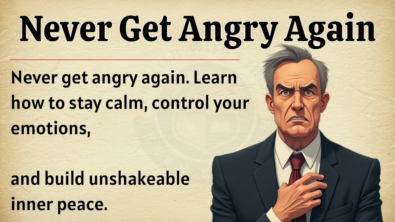 Never Get Angry Again 🔥 | Graded Reader | Powerful Motivation to Control Your Mind