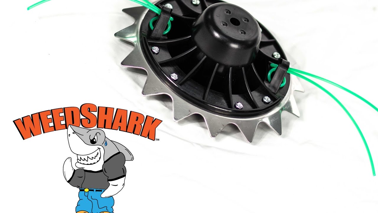 Aftermarket trimmer head race WeedShark Pro VS Competitor