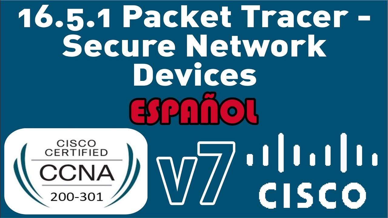 16.5.1 Packet Tracer - Dispositivos De Red Seguros