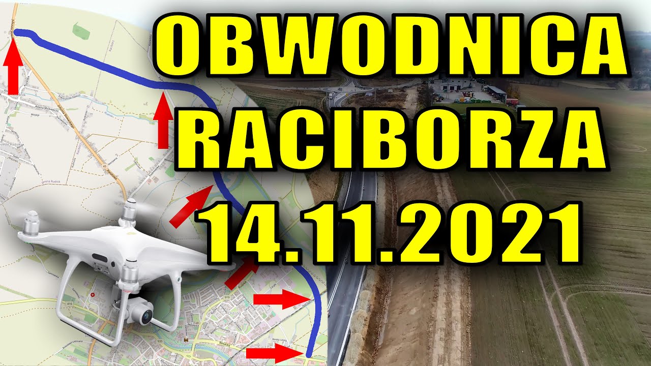 Obwodnica Raciborza 14.11.2021