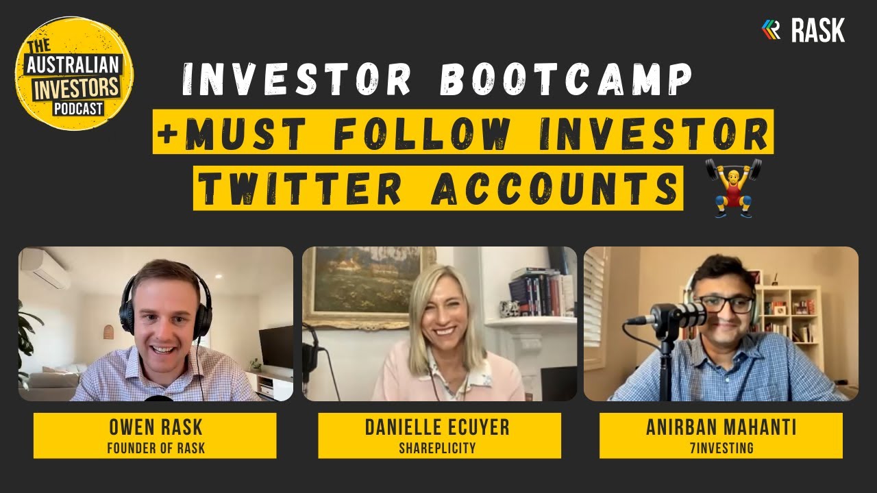 🏋️15+ must follow investor Twitter accounts, ft  Daniele Ecuyer & Anirban Mahanti, PhD