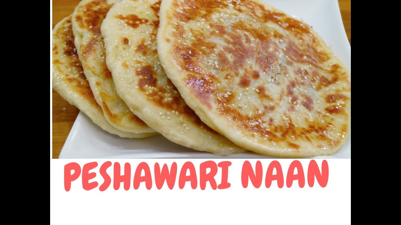 Peshawari Naan | Indian Sweet Flat Bread on stovetop | Naan stuffed with dry fruits -CurryfortheSoul