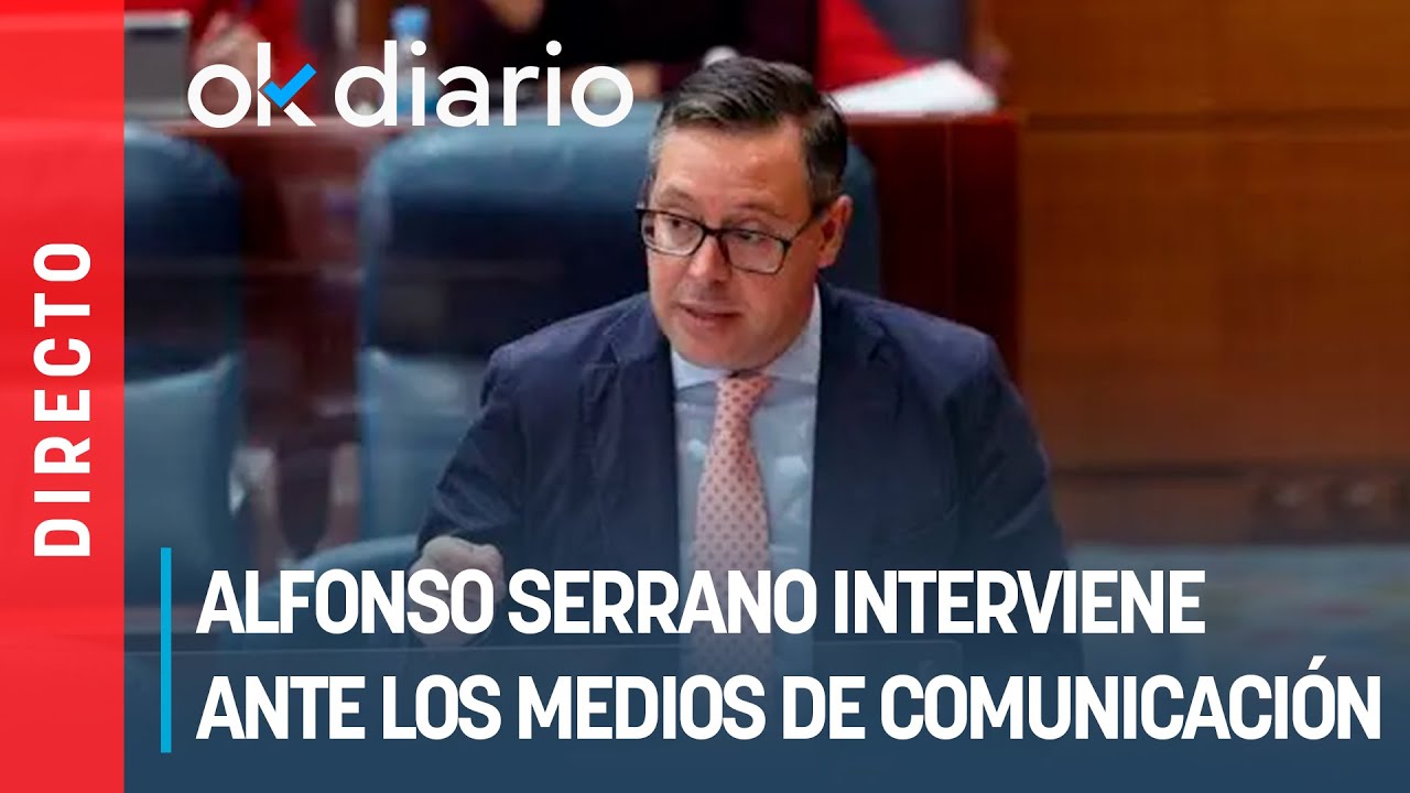 🔴 DIRECTO| Alfonso Serrano interviene ante los medios de comunicación