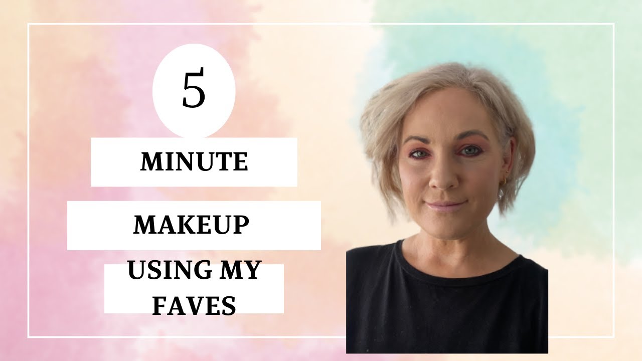 Super quick, 5 minute makeup, using some of my favourite products.