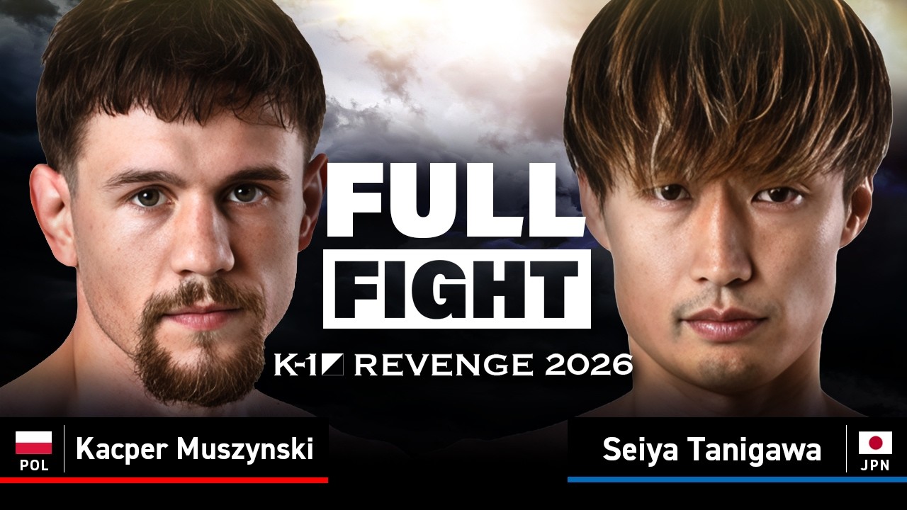 Kacper Muszynski vs Seiya Tanigawa | FULL FIGHT | K-1 REVENGE&nbsp; 2026 MIDDLEWEIGHT FIGHT(-75KG)