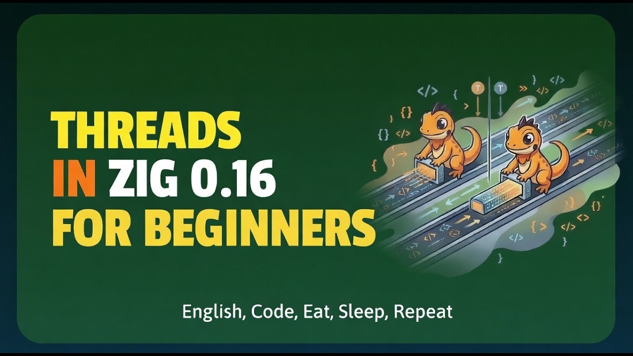 Zig 0.16 Multi-threading: A Beginner's Guide to Concurrency