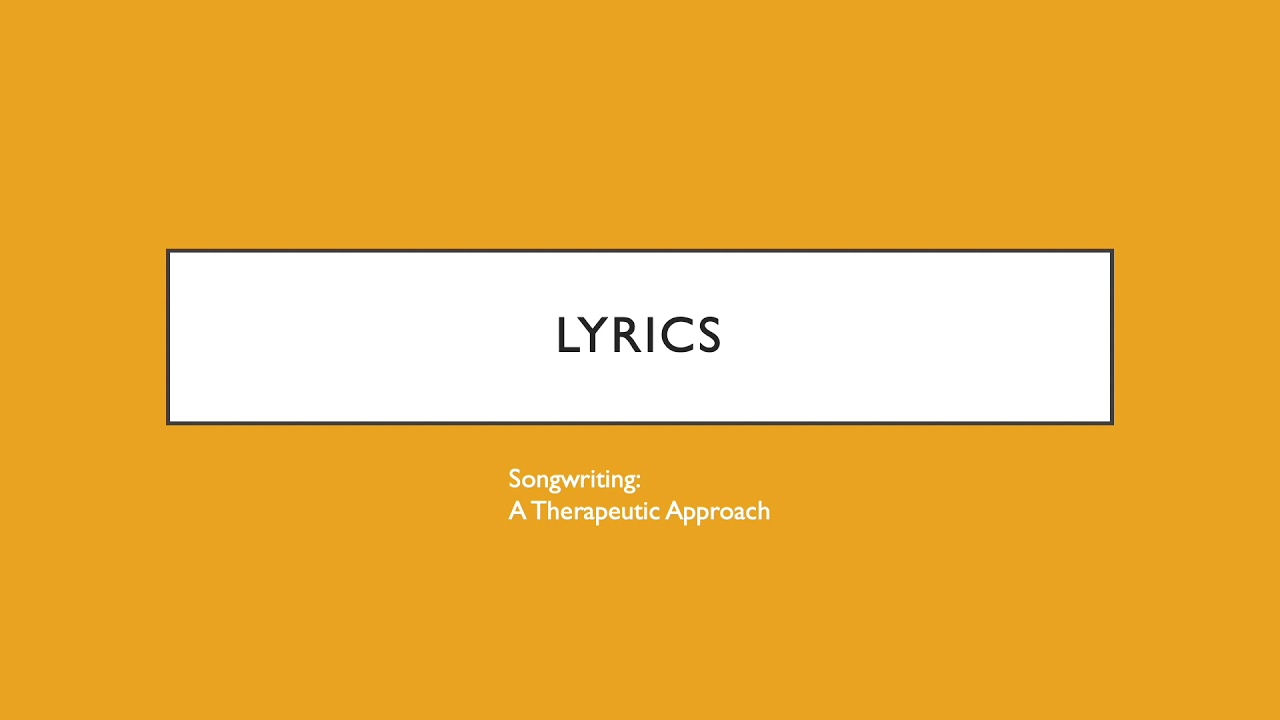 Songwriting: A Therapeutic Approach (Maya Zebley)