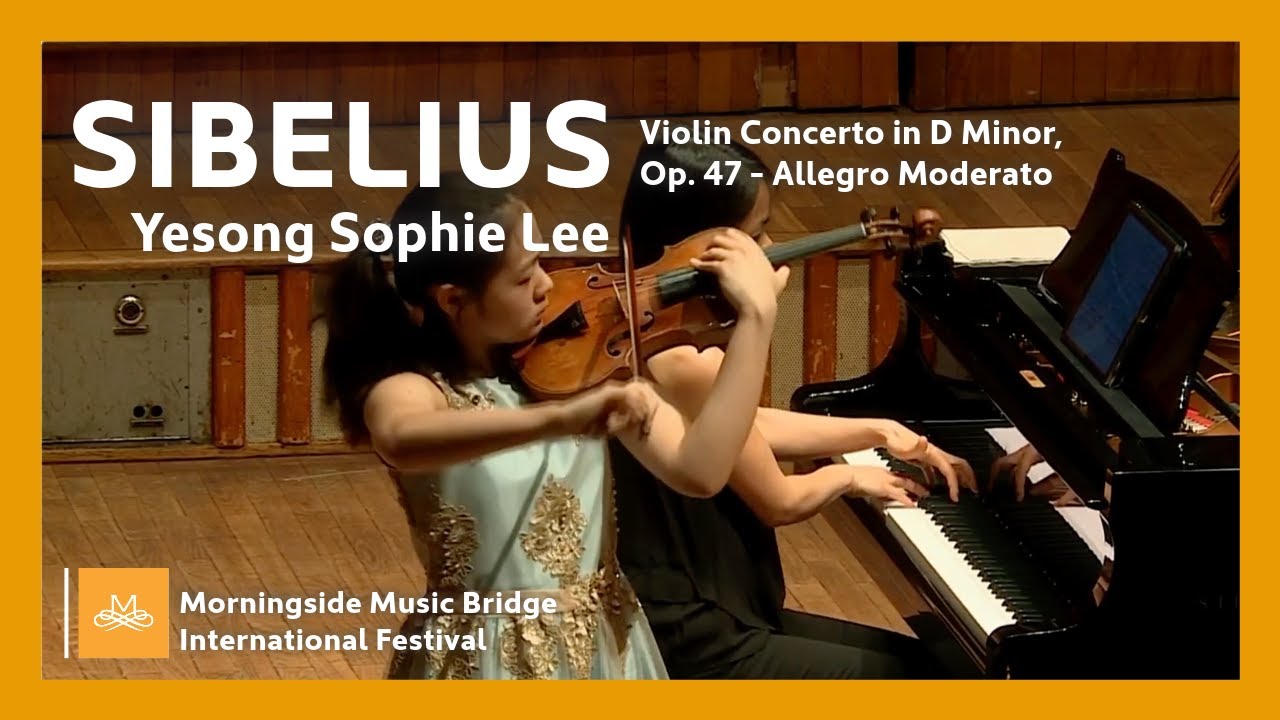 Morningside MB 2018 | Yesong Sophie Lee - Sibelius Violin Concerto in D Minor, Op. 47