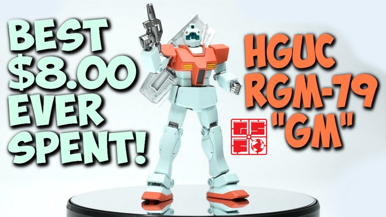 Давайте раскрасим: Bandai HGUC RGM-79 GM