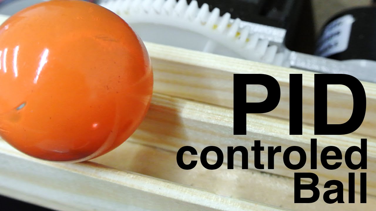 Balancing Ball: PID controller test