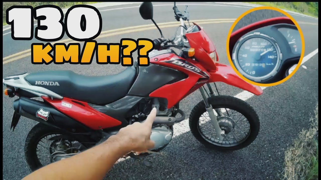 VELOCIDADE M&Aacute;XIMA DA MINHA BROS 150