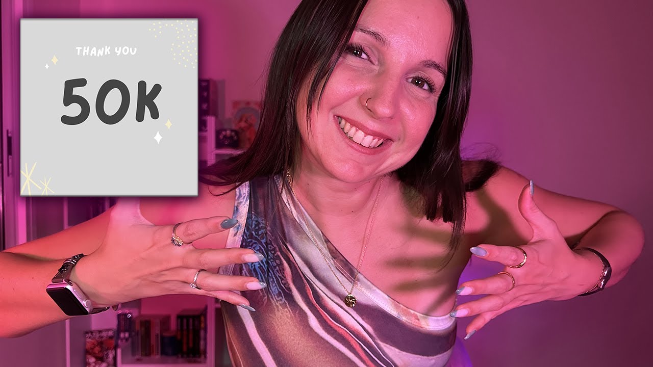 ASMR - +50 Triggers with Hand Sounds & Hand Movements *50k SPECIAL*