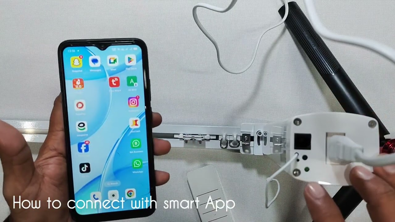 Smart curtain motor || GE82TY wifi || auto curtain