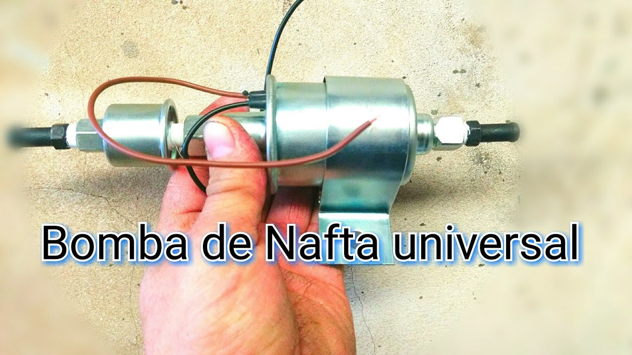 COMO INSTALAR BOMBA ELÉCTRICA universal