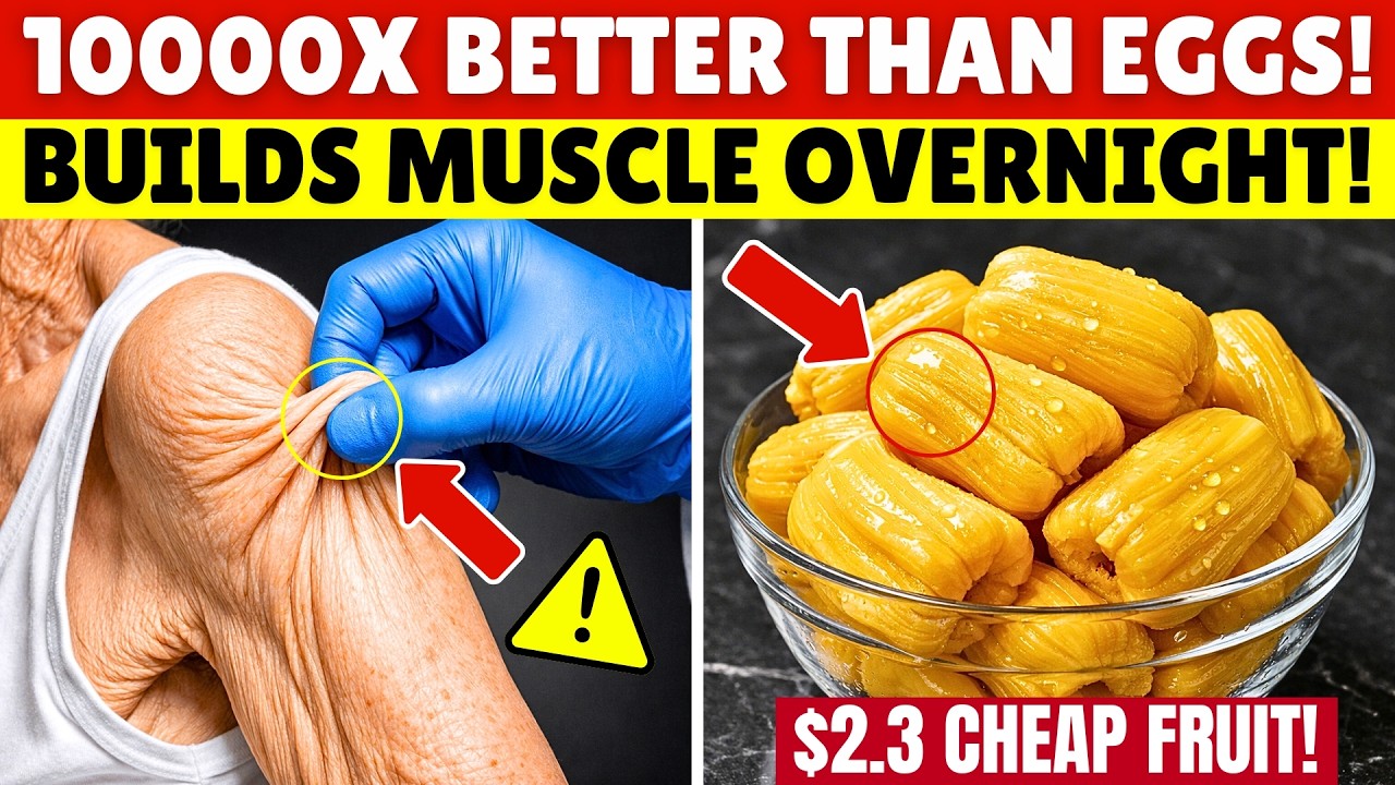 Build Muscle After 75: THIS FRUIT PROTEIN 1,000,000x Better Than Eggs! | Senior Health Tips