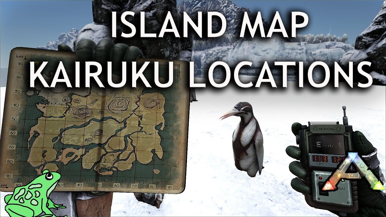 Island Map Kairuku Locations Organic Polymer Ark Survival Evolved
