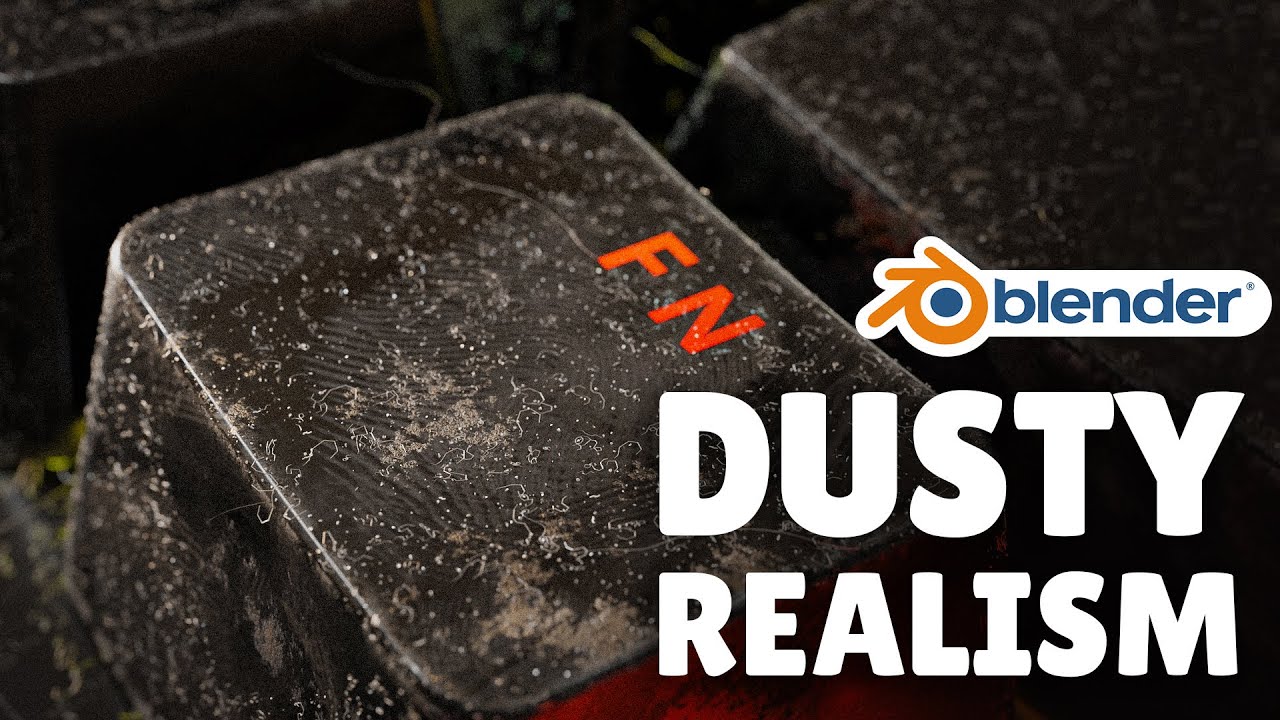 Add Realistic Dust to ANYTHING in Blender! (Procedural Generator)