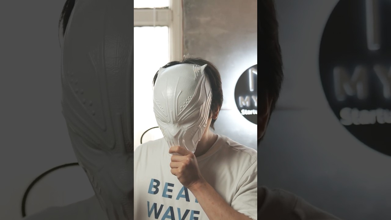 Black Panther Mask DIY: Vacuum Forming Magic in Minutes!