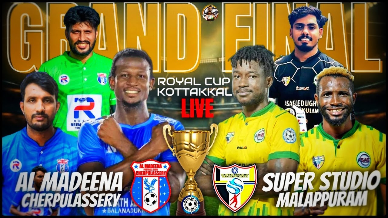 🔴LIVE🔴🔥GRAND FINAL🔥SUPER STUDIO MALAPPURAM🔥VS🔥AL MADEENA CHERPULASSERY🔥ROYAL CUP KOTTAKKAL PUTHUR