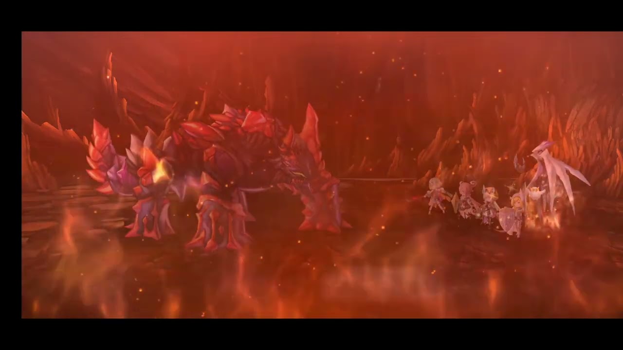 [ Another Eden ] Lavog γ (earth) vs. Fire Zone feat. Anabel ES & Mazrika